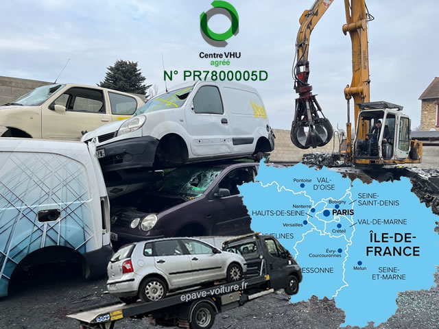 Se débarrasser d’une épave de voiture ?