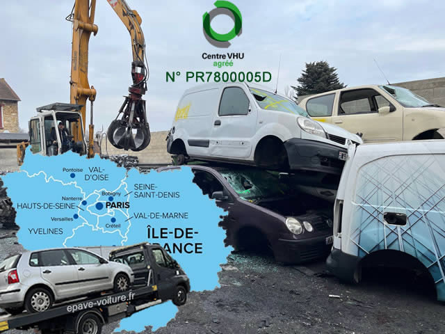 Destruction véhicule (VHU) Paris & IDF : Se débarrasser de sa voiture Destruction véhicule (VHU) Paris & IDF : Se débarrasser de sa voiture