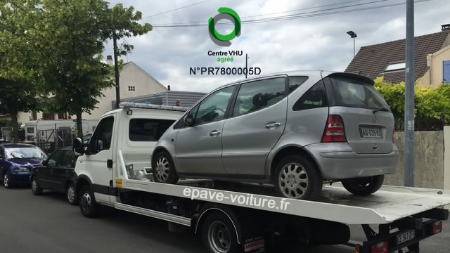 Enlèvement d'épave gratuit en Île-de-France 7j/7