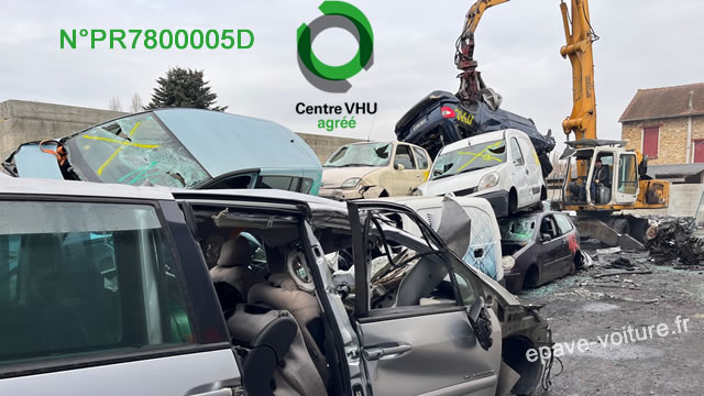 centre VHU agréé - vehicules hors d'usage